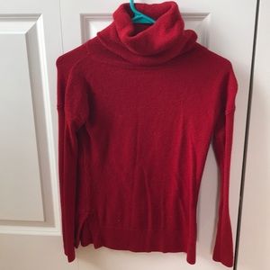 Talbots red sweater